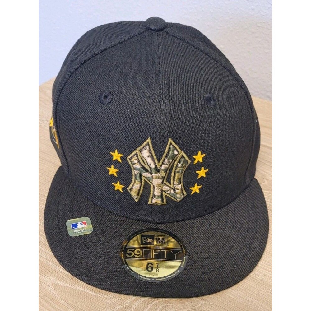 New Era Camo New York Yankees Hat 2024 Armed Forces Day 59Fifty 6 7/8 Youth Cap